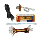 USB-кодировщик SJ @ JX для аркадных игр, геймпад с нулевой задержкой светодиодный светодиодная кнопка, джойстик, контроллер для Nintendo Switch PC PS3 Raspberry Pi 2219P