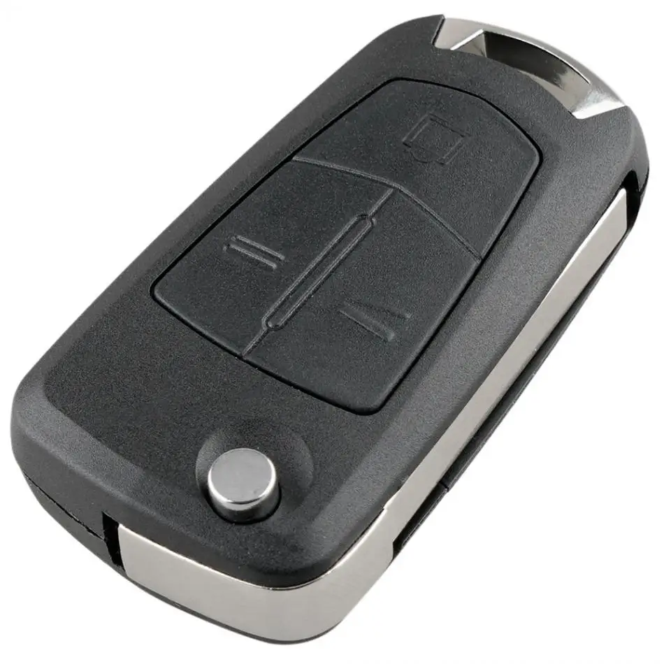 433 МГц 3 кнопки Черный Флип Ключа автомобиля дистанционного ключа универсальный
