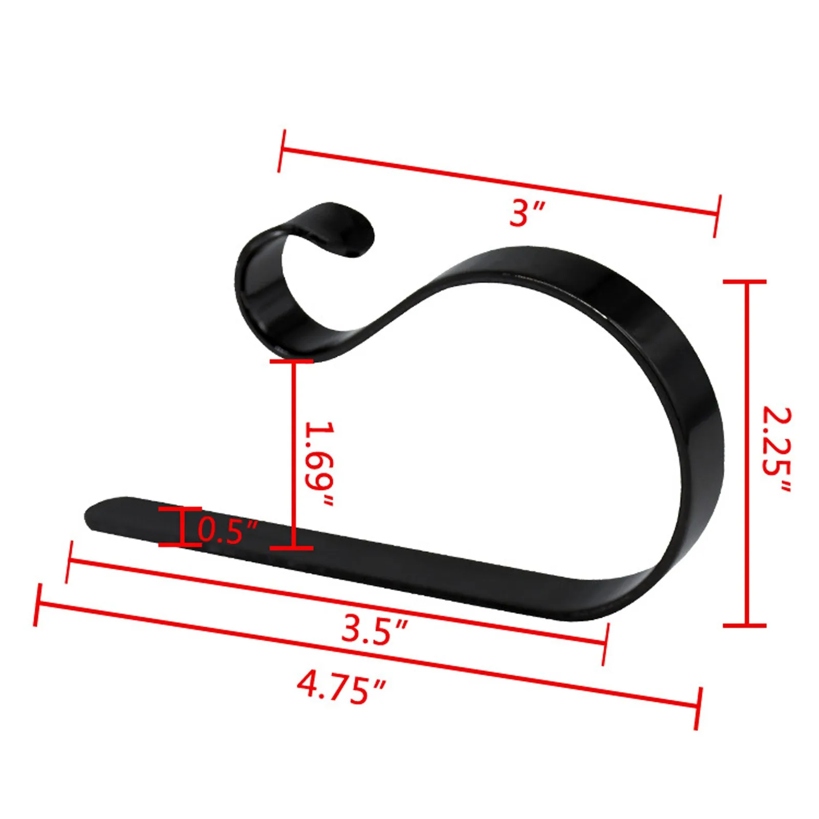 

80 Pcs Ornament Hooks - Light Band Hook Decorating Metal Wire Hangers For Deco Household Party Decoration Supplies#40