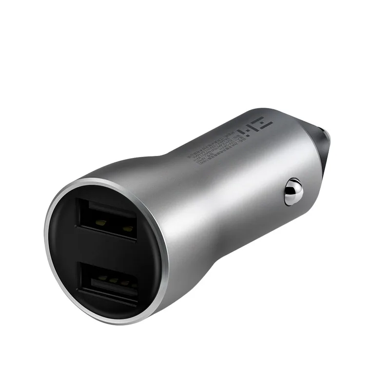 Автомобильное зарядное устройство ZMI Dual USB Quick Charge 3 0 цифровое напряжение/ток