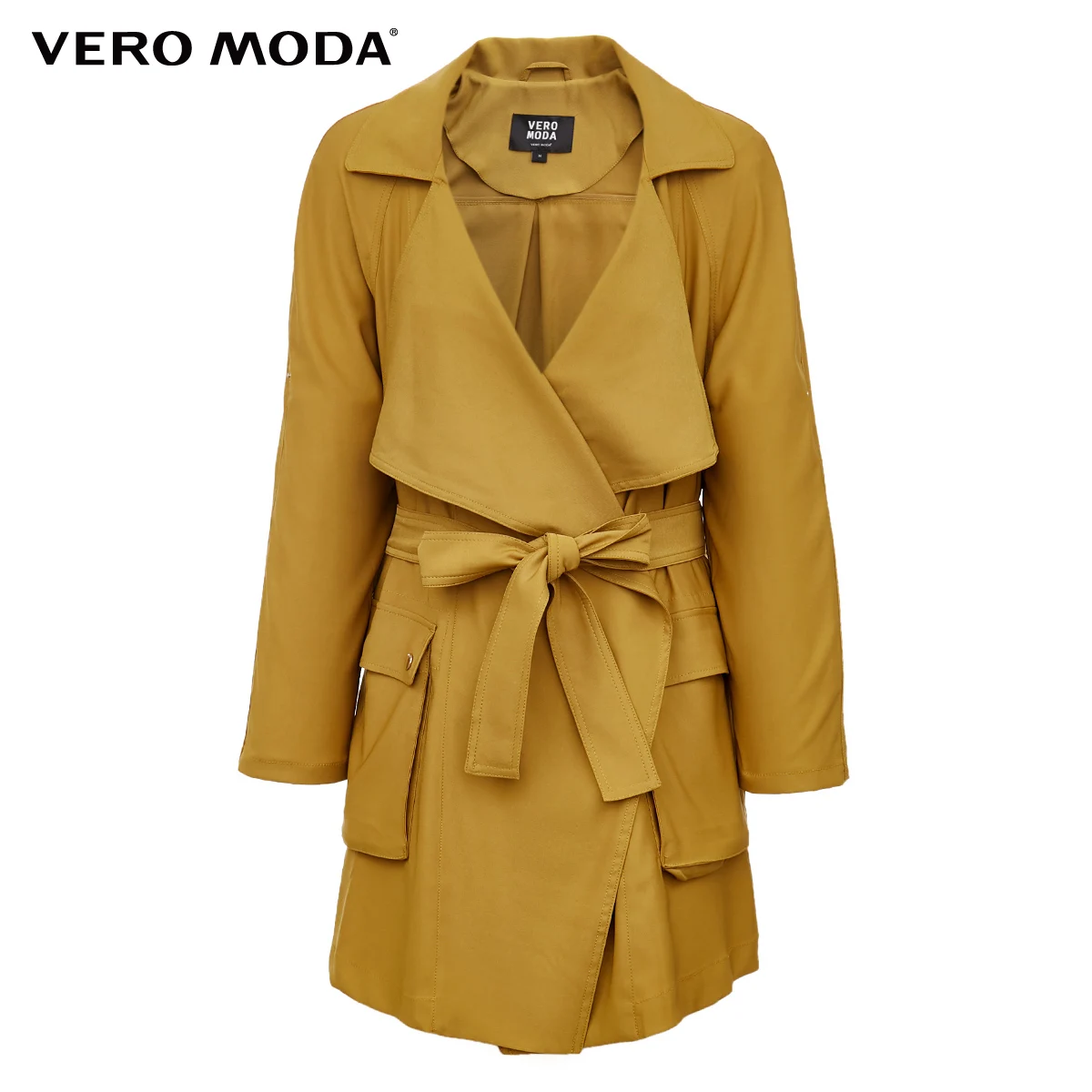

Vero Moda Women's Vintage Simple Versatile Waist Trench Coat | 319317505