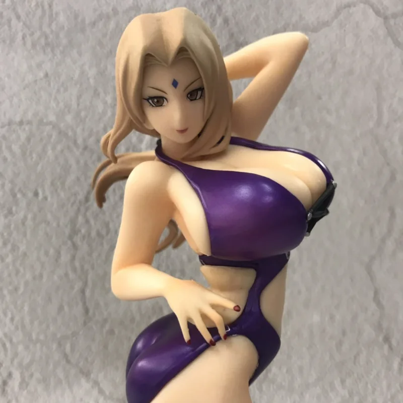 Eworld Narutoo Shippuuden Konoha Vijf универсалии Tsunade Badpak ручная работа 21 см аниме сплав детский
