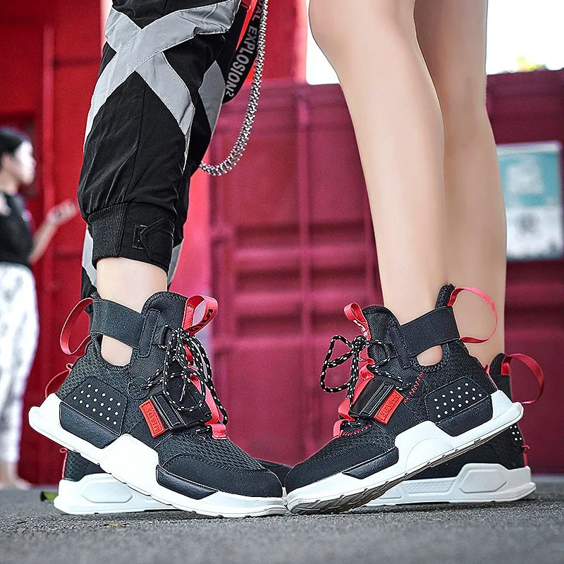 

2020 Spring Mens Sneakers Colorful Fashion Mens Comfort High Top Casual Sneakers Men Outdoor Training Sneakers Zapatillas Hombre