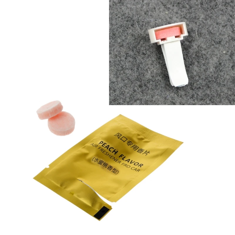 

2021 New Smell Fresh Car Air Conditioning Vent Perfume Air Freshener Fragrance Scent