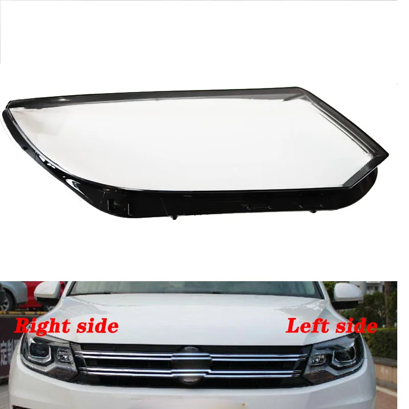 Абажуры лампы оболочки для vw tiguan 2013- фары Крышка Прозрачный Абажур