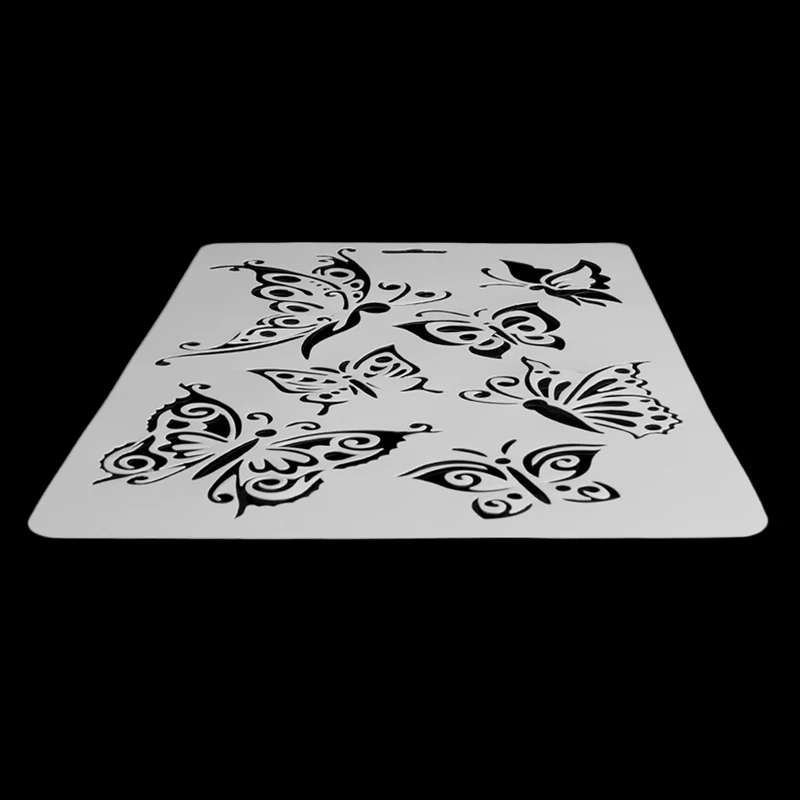 DIY ремесло бабочка стены живопись Скрапбукинг декоративное тиснение бумажные