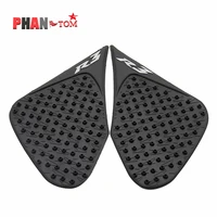 motorcycle anti slip tank pad protector stickers side gas knee grip traction pads for yamaha r3 2015 2016 2017 yzf r3