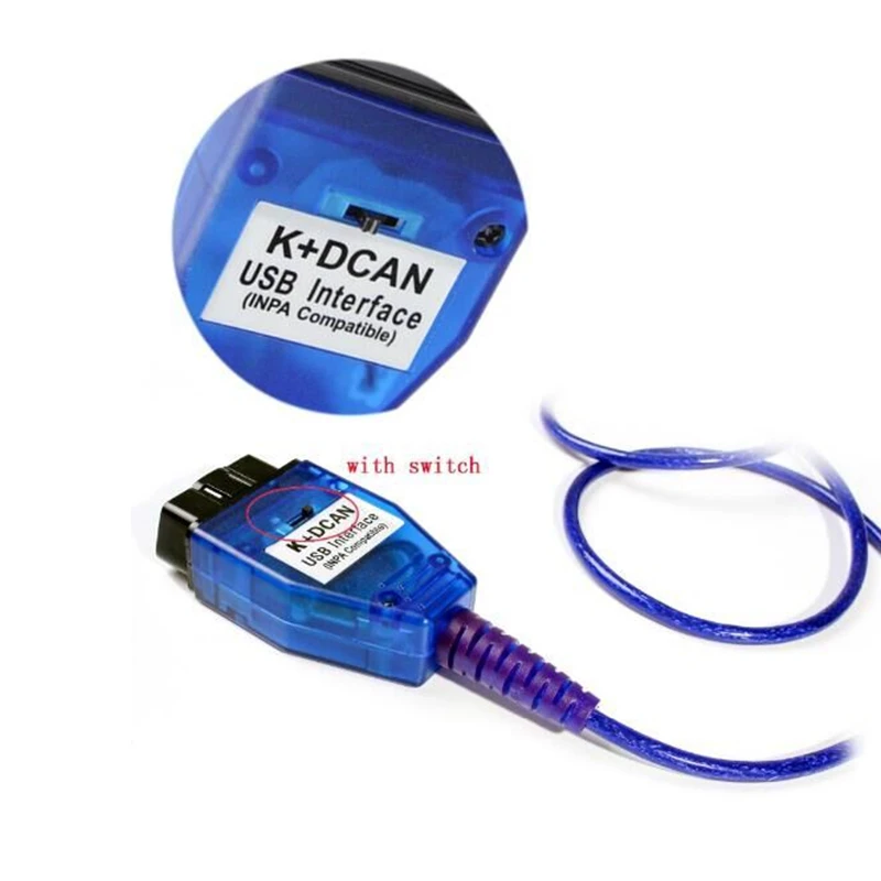INPA K + DCAN с переключателем FT232RQ/RL USB работает для bmw OBD CAN ридер диагностический