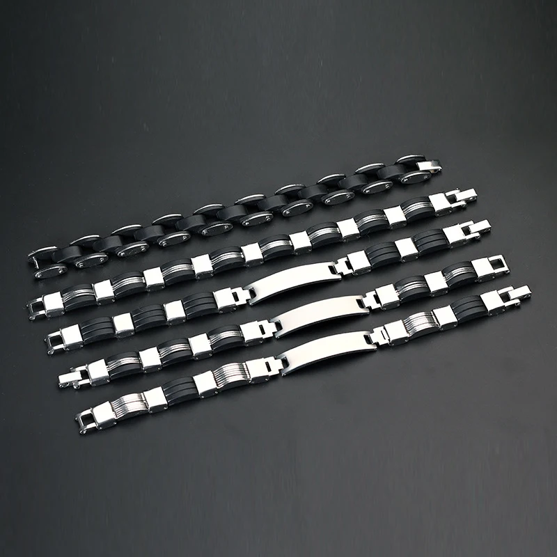 Мужской браслет из нержавеющей стали в стиле панк рок|Браслеты-манжеты| |