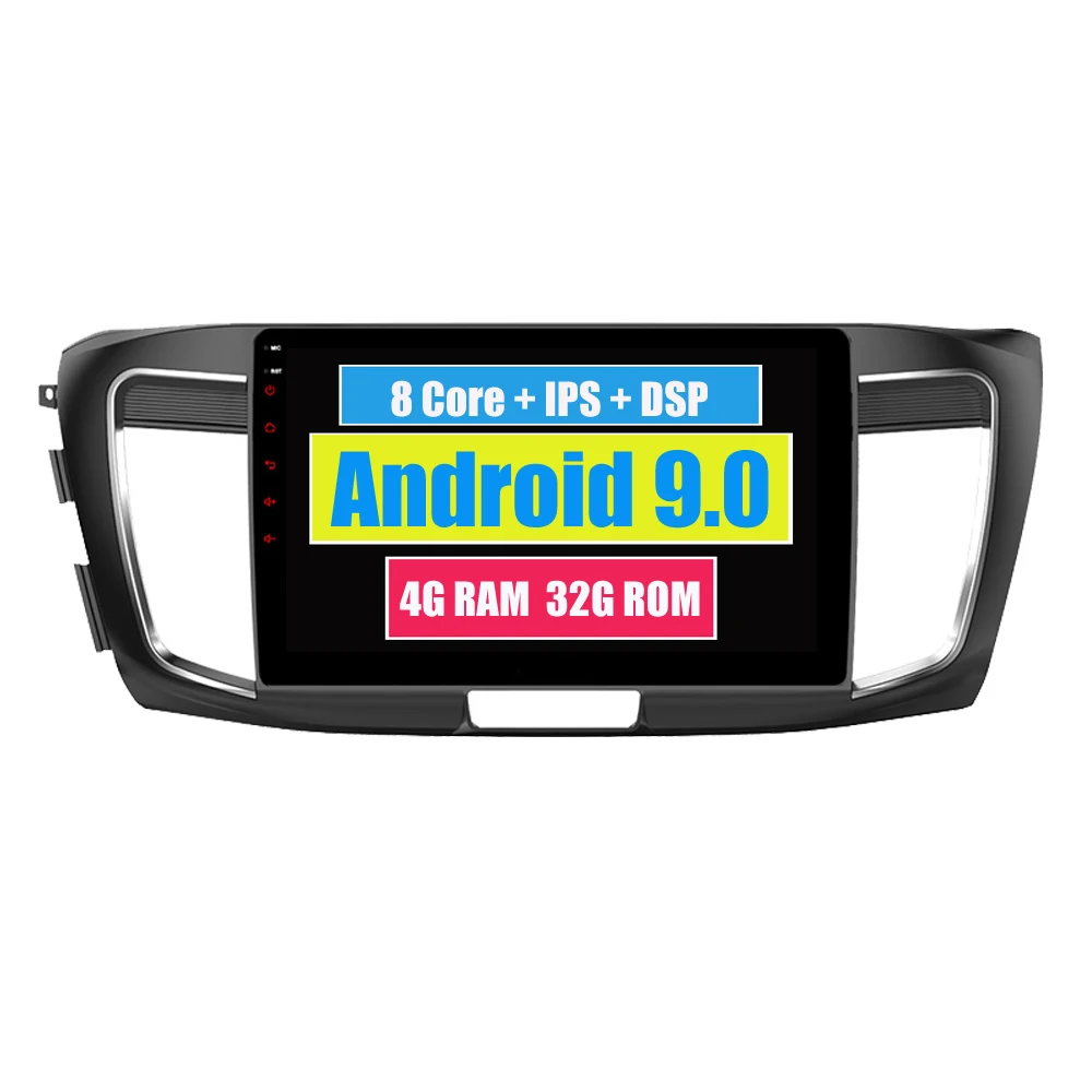 Автомобильный радиоприемник RoverOne Android 9 0 Octa Core GPS для Honda Accord 2014 2015 2016 сенсорный