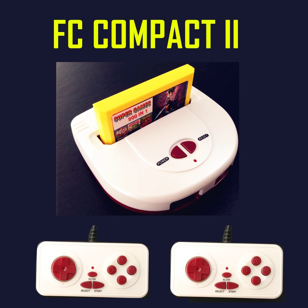 FC Compact II B7 ТВ игровой плеер и Dendy консоли 53 футболки с принтами на тему