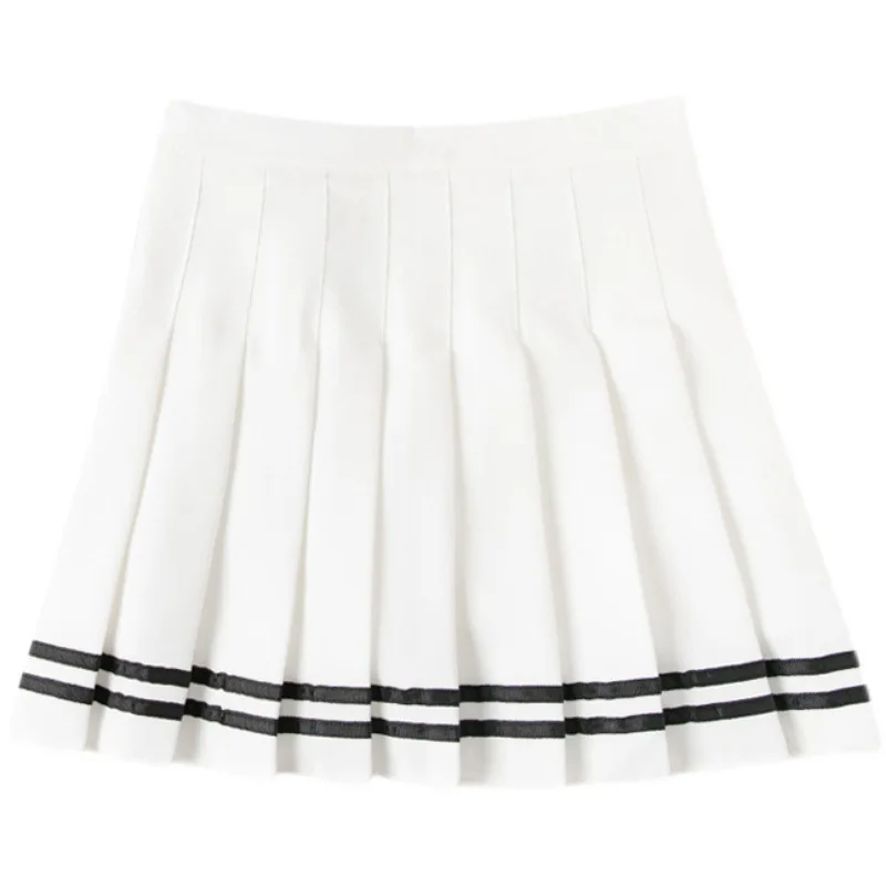 

XS-3XL Summer Plaid Skirt Women 2021 New High Waist Couture Student Pleated Skirts Female Kawaii Sweet Girls Dance Mini Skirt