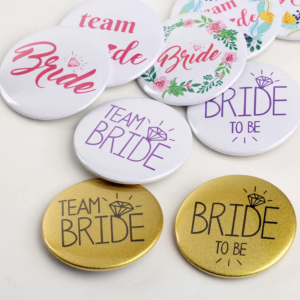 Значок для невесты 50 цветов украшение свадебной вечеринки подружки значок