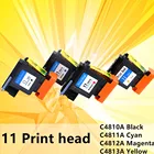 1 комплект 4 печатающих головки PK для принтера hp 11 11, печатающая головка c4810, c4811, c4812, c4813 для принтера hp designjet 500, 500ps, 510, 800, 800PS