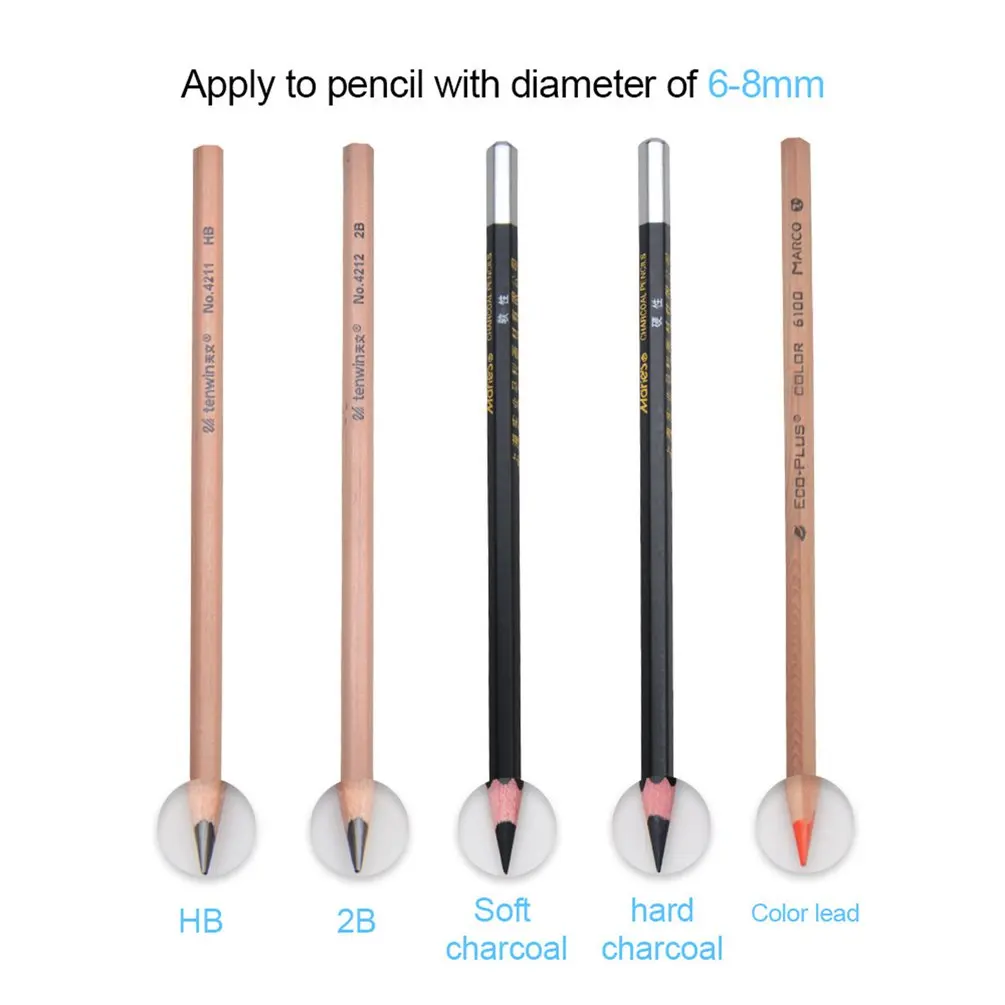 

New Electric Auto Pencil Sharpener Safe Student Helical Steel Blade Sharpener Artists Kids Adults School Office Home Stationery