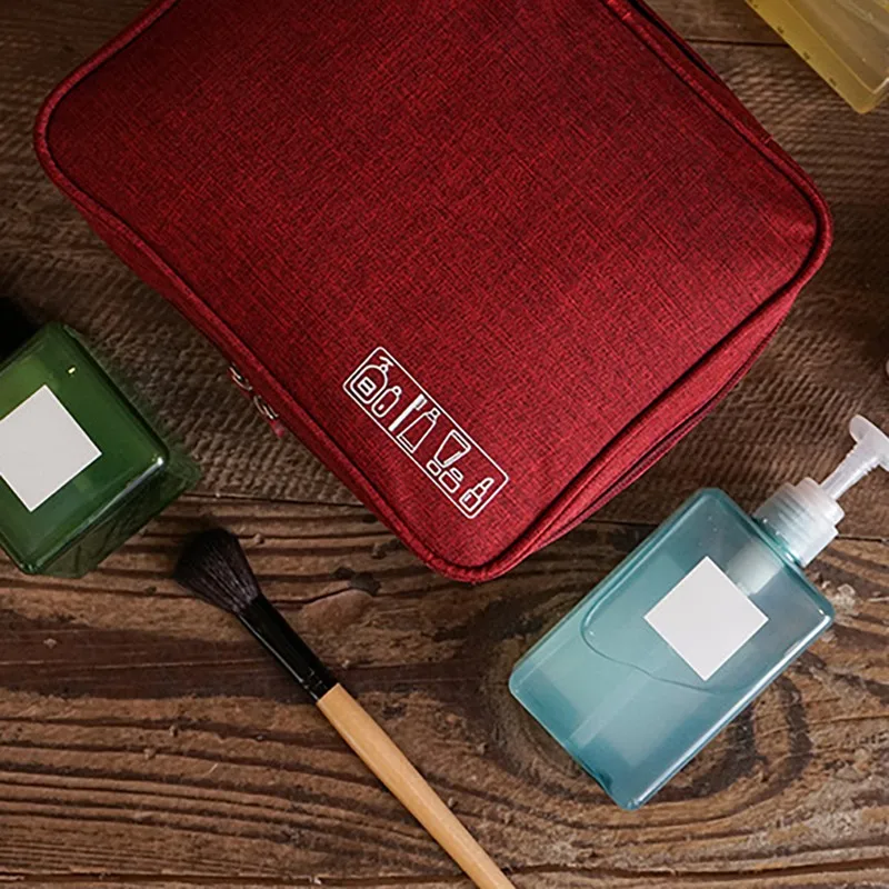 

Multifunction Hanging Storage Bag For Travelling Makeup Waterproof Travel Toiletry Bag Practical Mildew-Proof Organizer