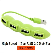 7-Порты и разъёмы USB 3,0 концентратор сплиттер с переключатель высокого Скорость 5 Гбит/с usb-хаб мульти разделители USB Поддержка 1 ТБ HDD для ПК