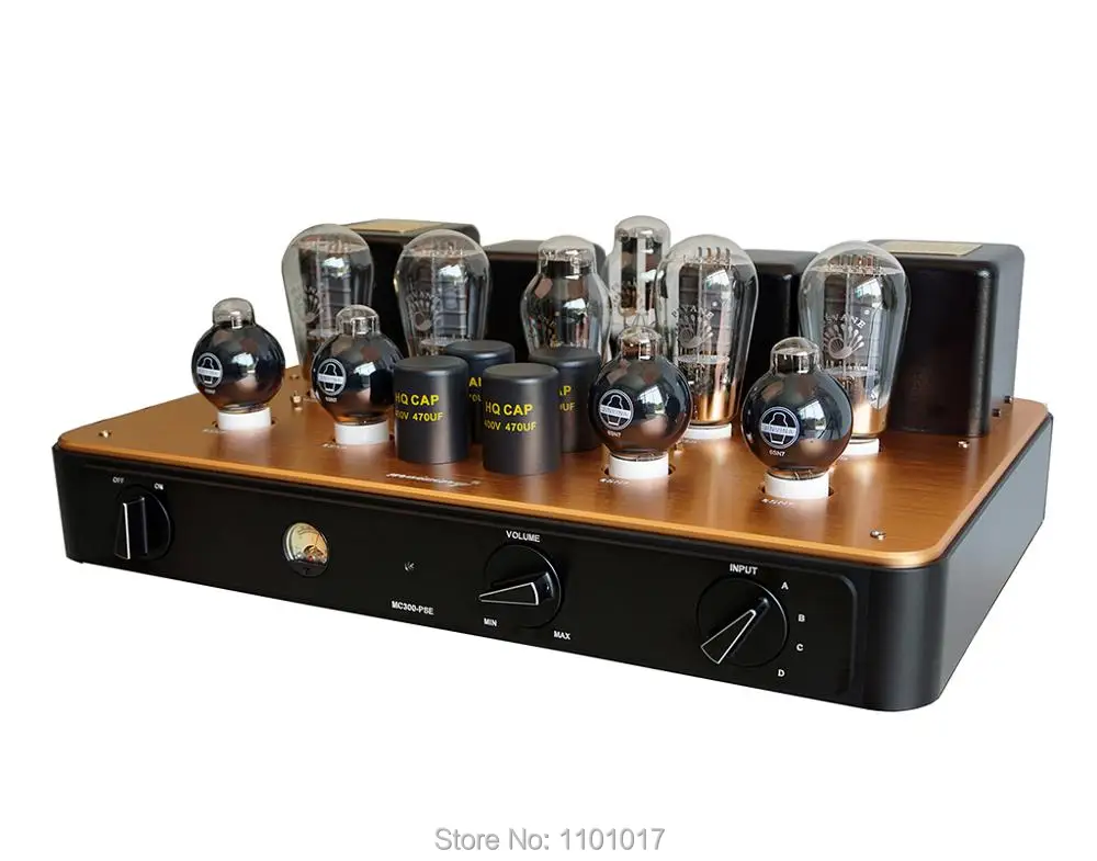 Meixing Mingda флагманский MC300-PSE сбалансированная труба предварительного усилителя HIFI EXQUIS высокого класса предусилитель XLR 300BN ламповый предусилитель