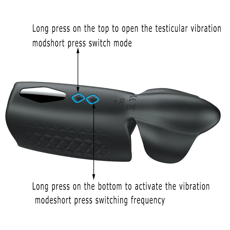 10 Frequency Electric Male Masturbation Cup Vibrator Penis Exerciser Massager Adult Sex Toys for Men Vibrating Machine S54 | Красота и