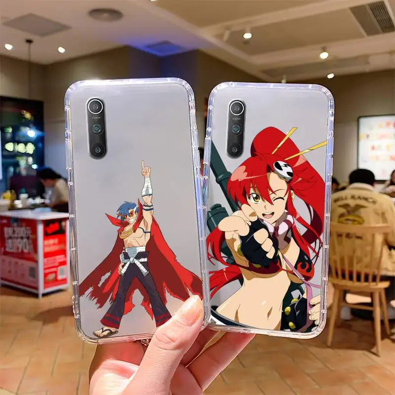 

Tengen Toppa Gurren Lagann Phone Case For Samsung s7 s8 s9 s10 s20 s4 s5 s6 a71 a21 a20 plus lite edge Fundas Coque