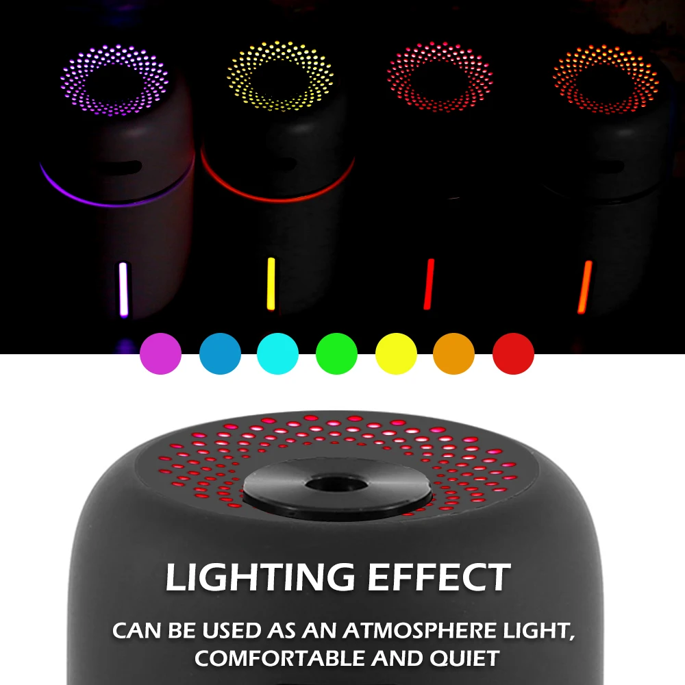 Портативный мини увлажнитель воздуха диффузор эфирного масла Автомобильный