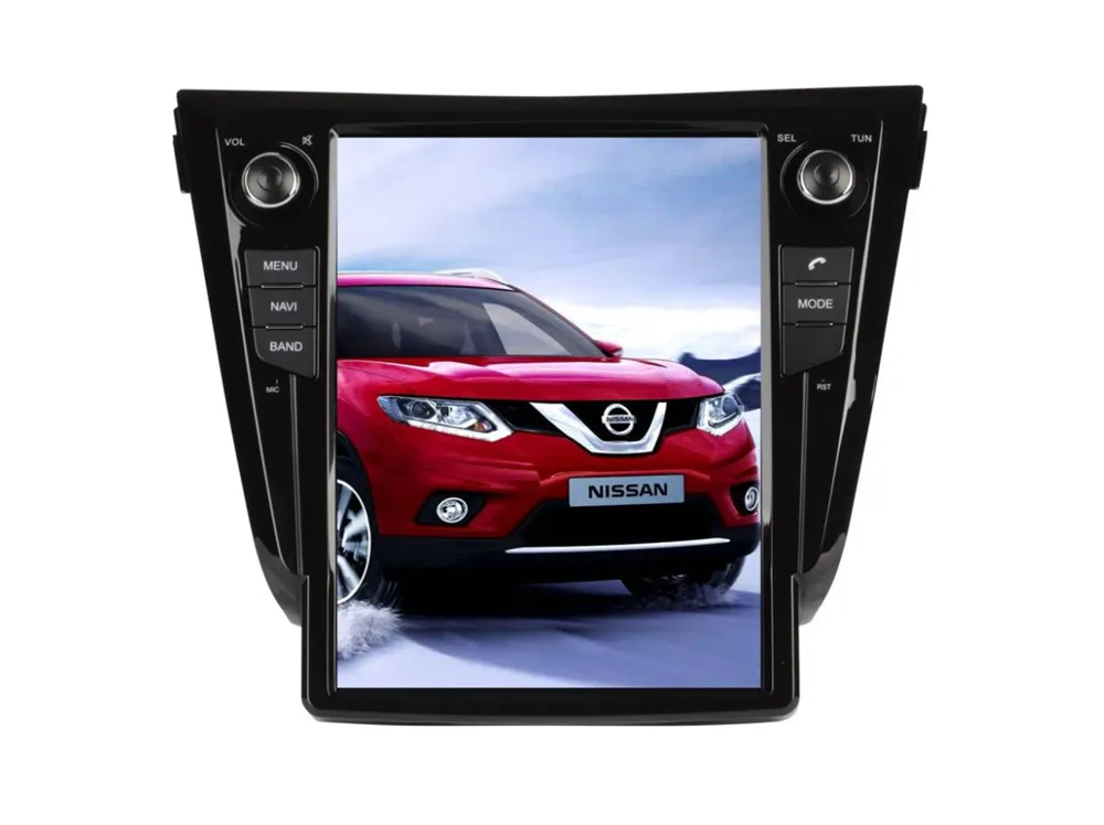 12 1 ''Tesla Style Android 8 автомобильный DVD GPS навигатор плеер для NISSAN X-TRAIL Qashqai 2013-2018 PX6 IPS