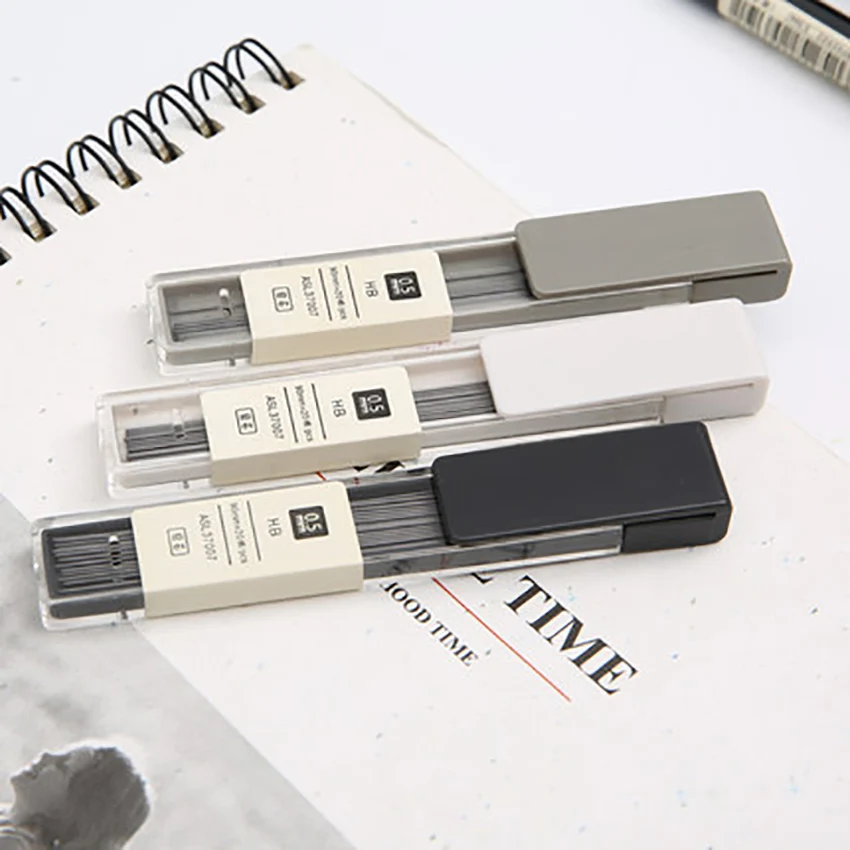 

1 Set Student Mechanical Pencil Lead Replacement 0.5mm HB Pencil Rod Automatic Pencil Refill School Supplies