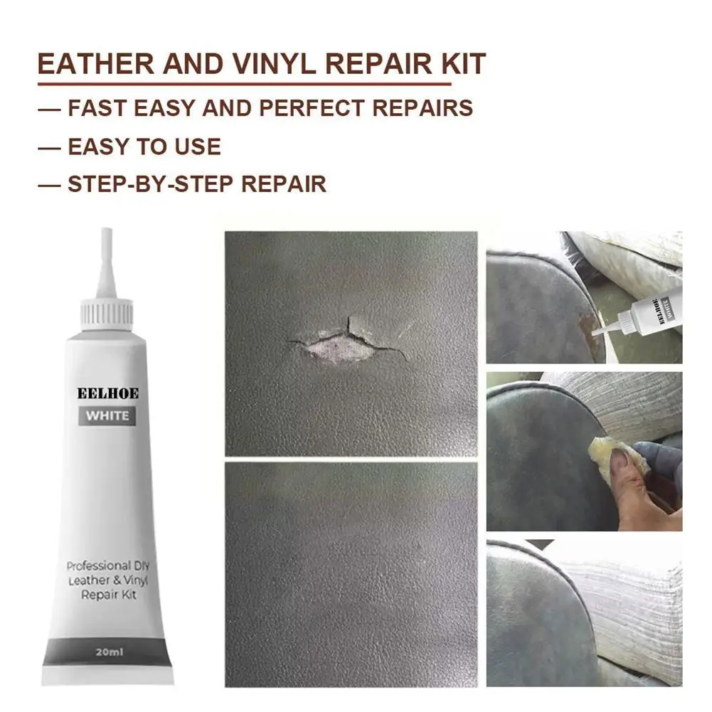 

Car Care Kit Liquid Leather Skin Refurbish Repair Tool For Car Sofa Restoration Coats Cracks Scratch Auto Holes S9T5
