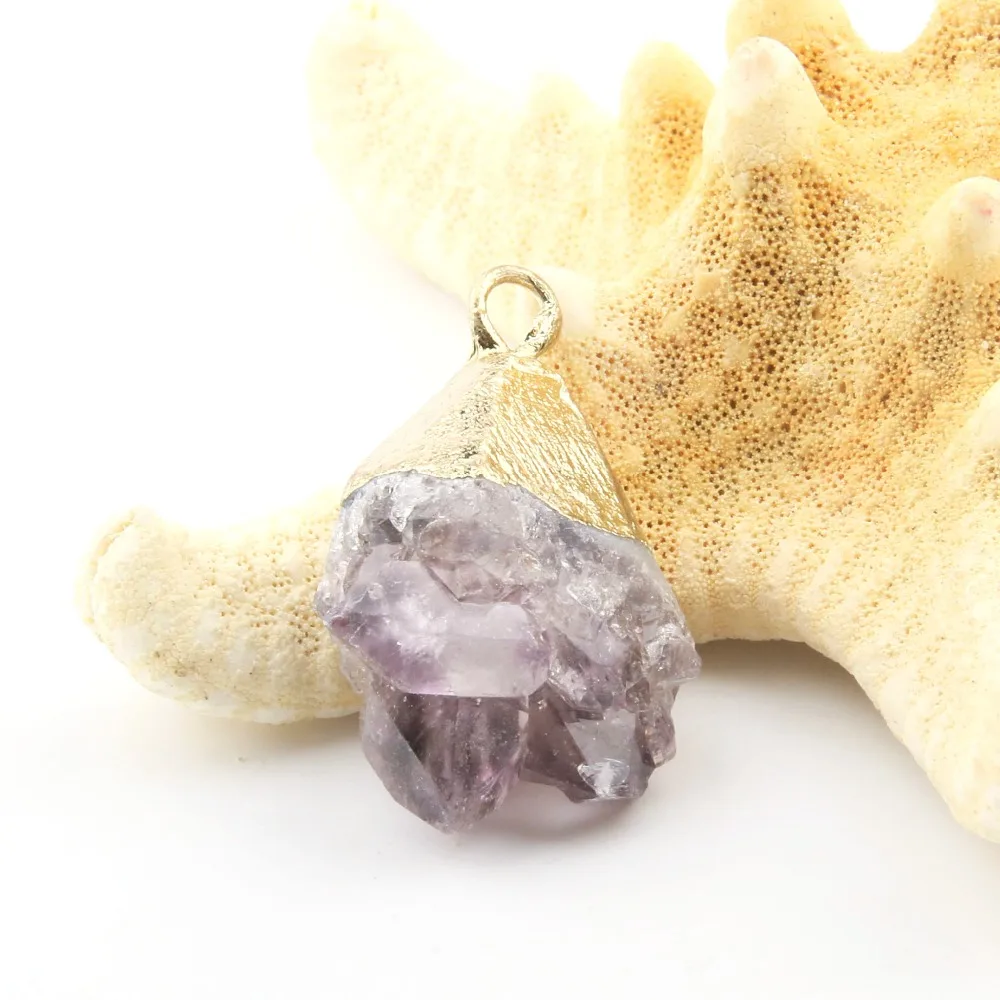 Подвески из натурального камня и хрусталя изысканные аксессуары Необычные