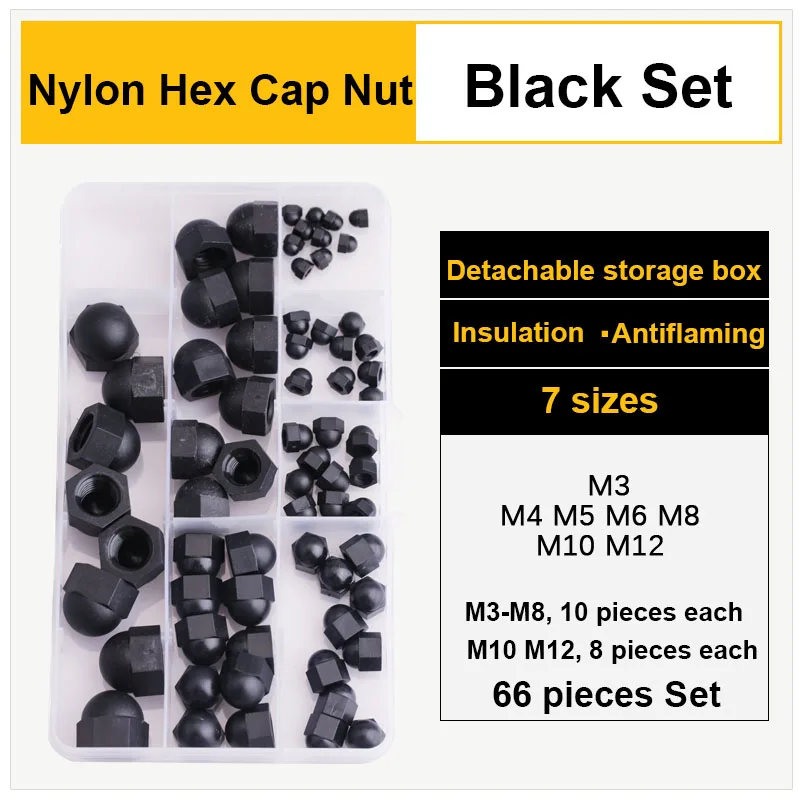 Гайка желудя/нейлоновая Шестигранная гайка/гайка колпачка/пластиковая гайка