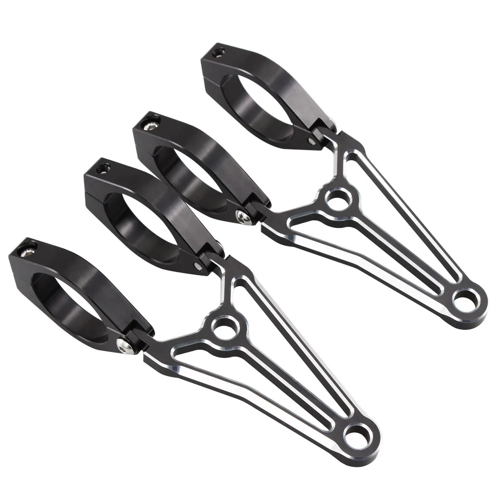 Кронштейн для крепления фары мотоцикла 39 мм с отверстием указателя поворота |