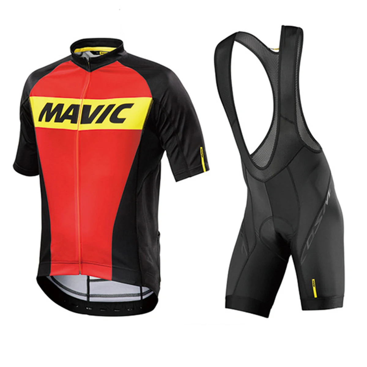 Mavic Велоспорт Джерси 2019 летняя команда короткий рукав Быстросохнущий Набор