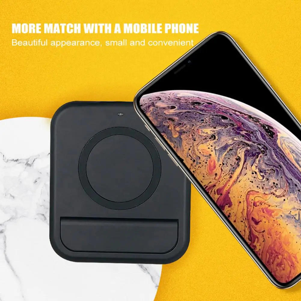 

High Quality QI Standard Wireless Charger Dual Intelligent Charging Pad Fast Foldable Wireless Charging Adapter