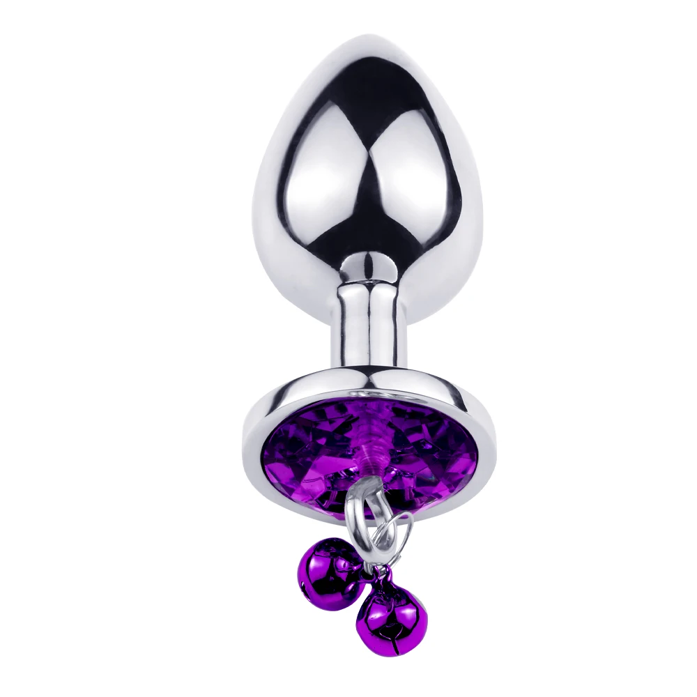 Анальная пробка маленького размера из нержавеющей стали анальная с круглой