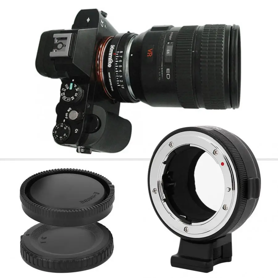 Commlite Крепление-адаптер для объектива CM-NF-NEX переходное кольцо Nikon F(G) объектив Sony E