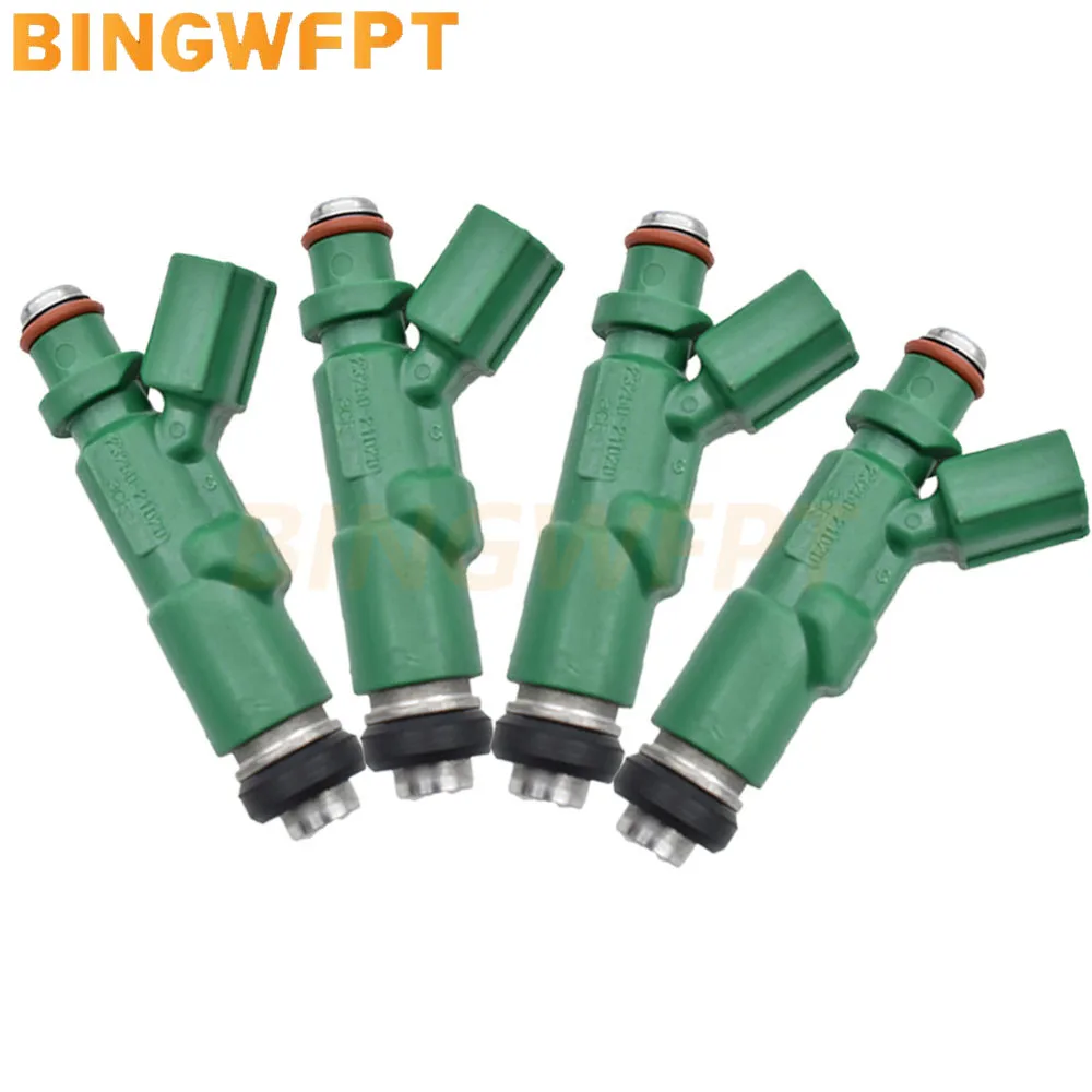 

4PCS Top quality 23250-21020 High Quality New Fuel Injector Nozzle For Toyota Prius Vitz Yaris 4cyl 1.5L 23209-21020 2325021020