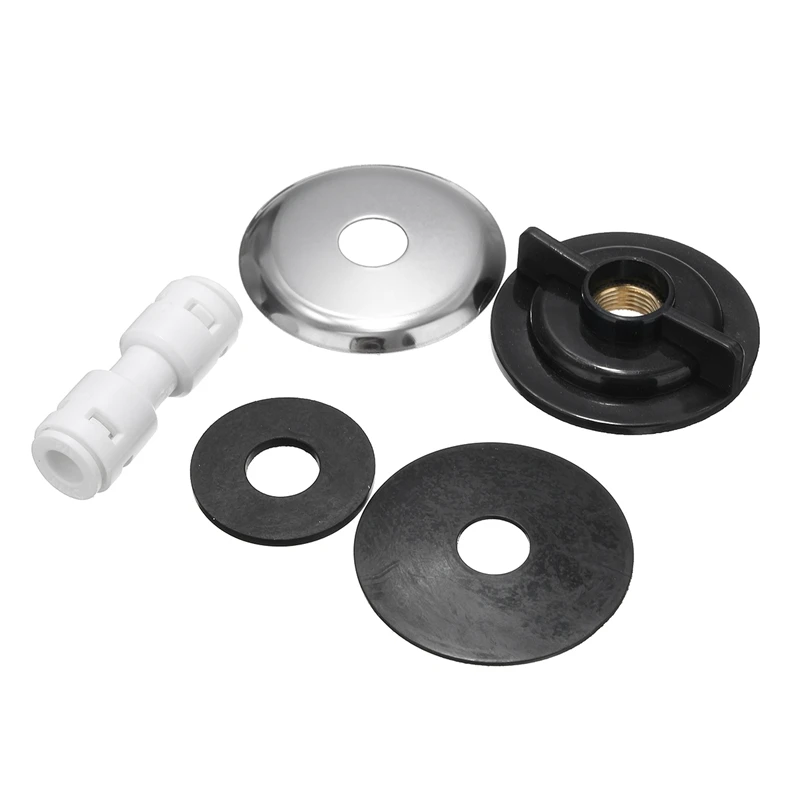 

Kitchen Water Filter Faucet Chrome Plated 1/4 Inch Connect Hose Reverse Osmosis Filters Parts Purifier Direct Drinking Tap