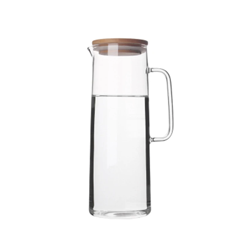 Термостойкий чайник большой емкости 1000 мл стеклянная чашка набор кувшинов для