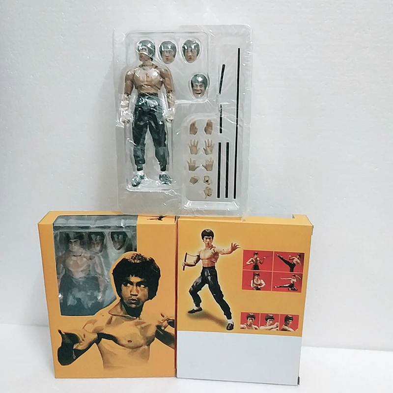 15 см SHF король кунг-фу Брюс Ли фигурка модель игрушки кукла для подарка | Игрушки и
