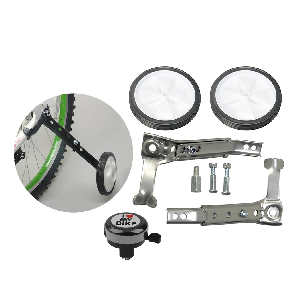 

Kid's Bike Stabilizer Bicycle Training Support Balance Wheel Mounted Kit