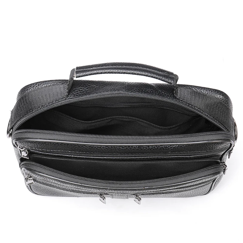 WESTAL Men's Shoulder Bag Genuine Leather Casual Crossbody Bags for Men Top-handle Bags for Men Messenger Bag Male Handbag