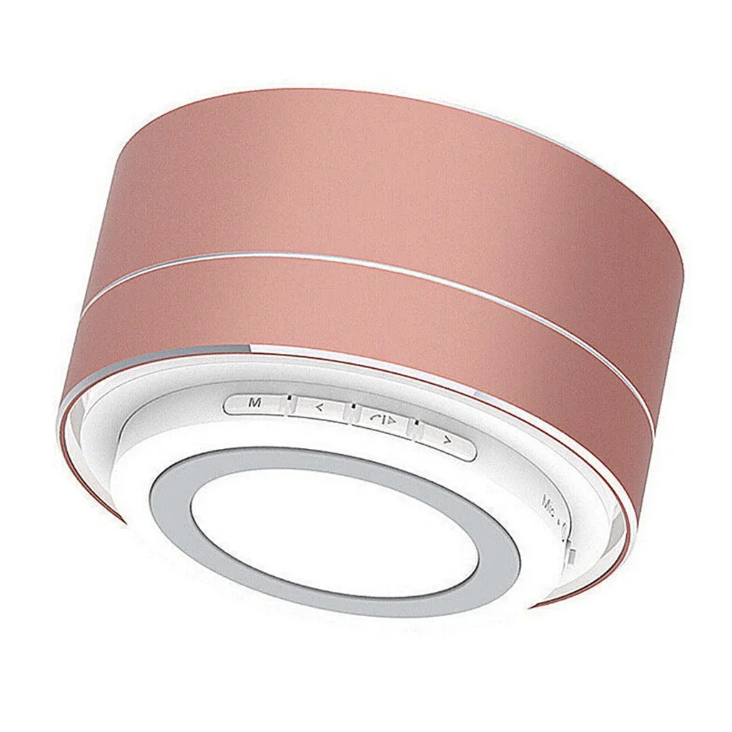 20# Портативный Мини Bluetooth динамик s беспроводной громкой светодиодный динамик TF USB FM звук музыка для iPhone X samsung мобильный телефон