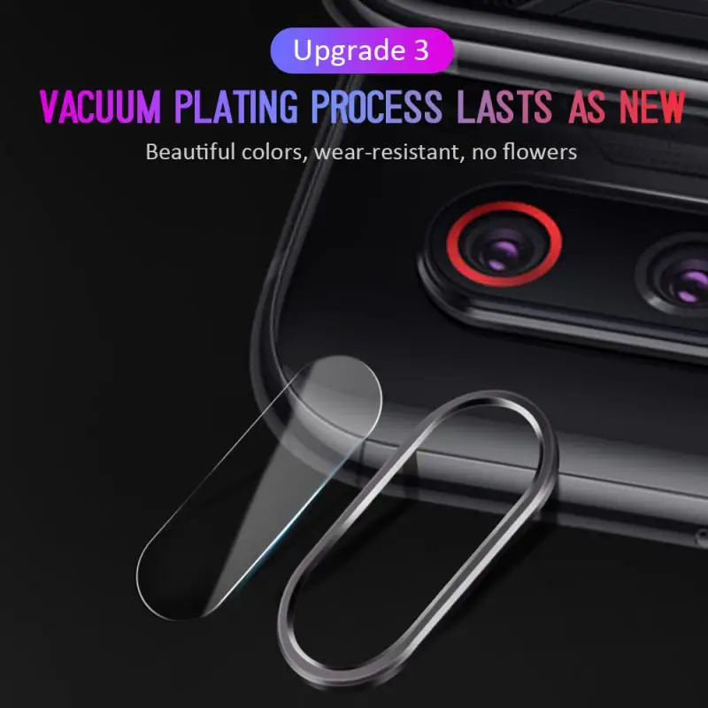 2 шт./компл. защитное кольцо из закаленного стекла для камеры Xiaomi 9 SE Redmi Note