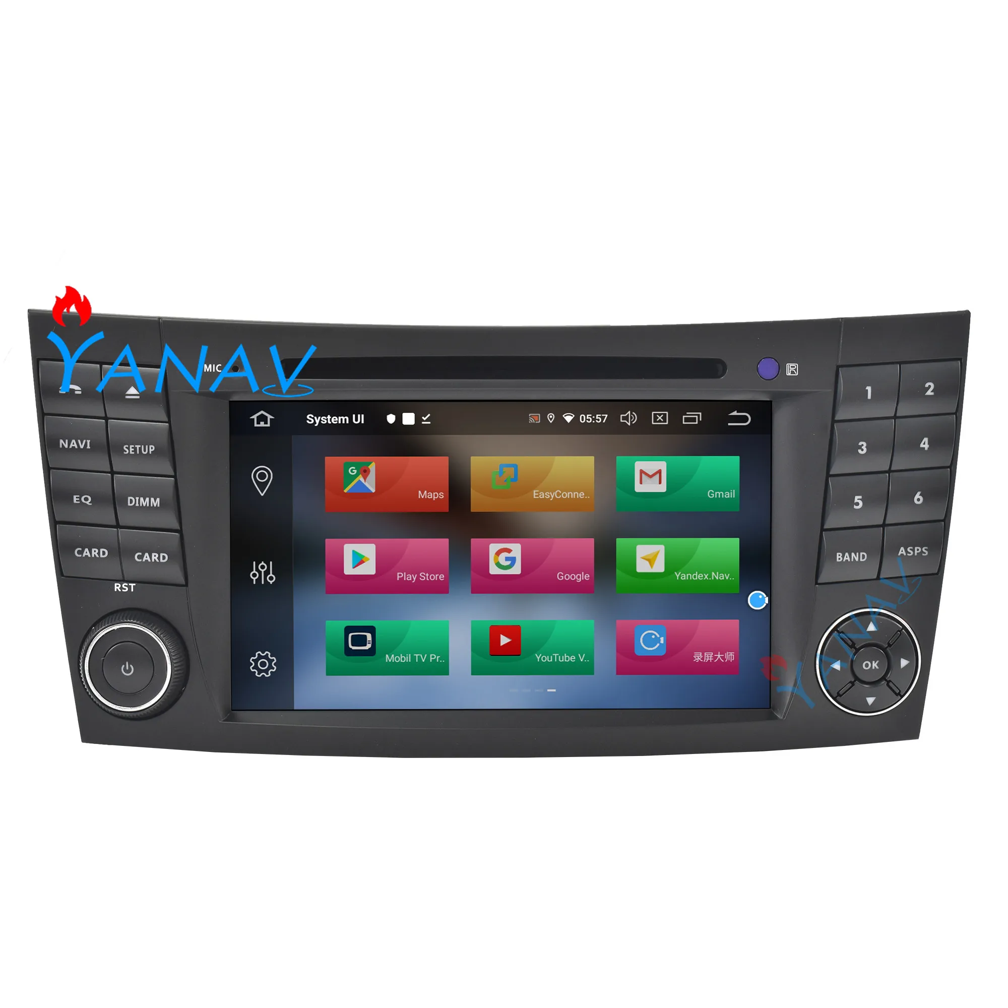 Автомобильный стерео приемник DVD android 10 для E-Class W211Mercedes Benz CLK G-Class W463 CLS W219 2002-2009