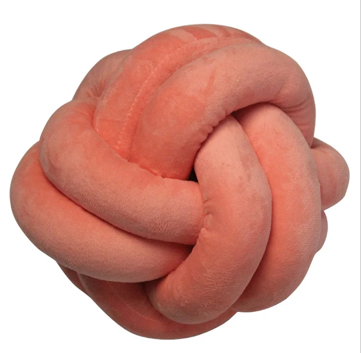 Подушка в форме шара с узелком/декоративная подушка европейском стиле для отдыха