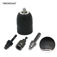 heavy 13mm keyless drill chuck adaptor with sds driller fit adaptor tool multifunction household drill power accessories