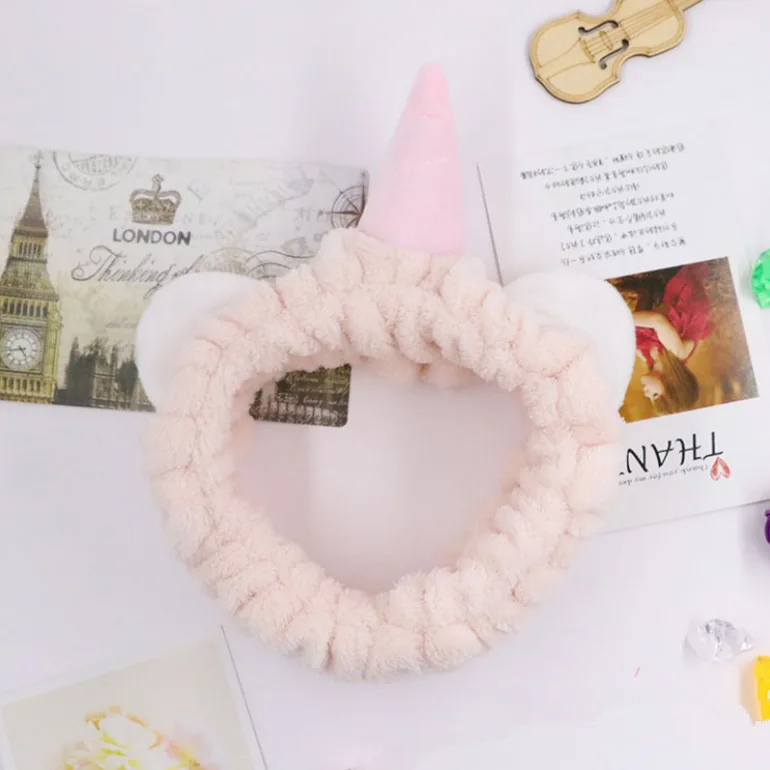 Мягкая маска для сна с глазами единорога плюшевый мешок макияжа девушки