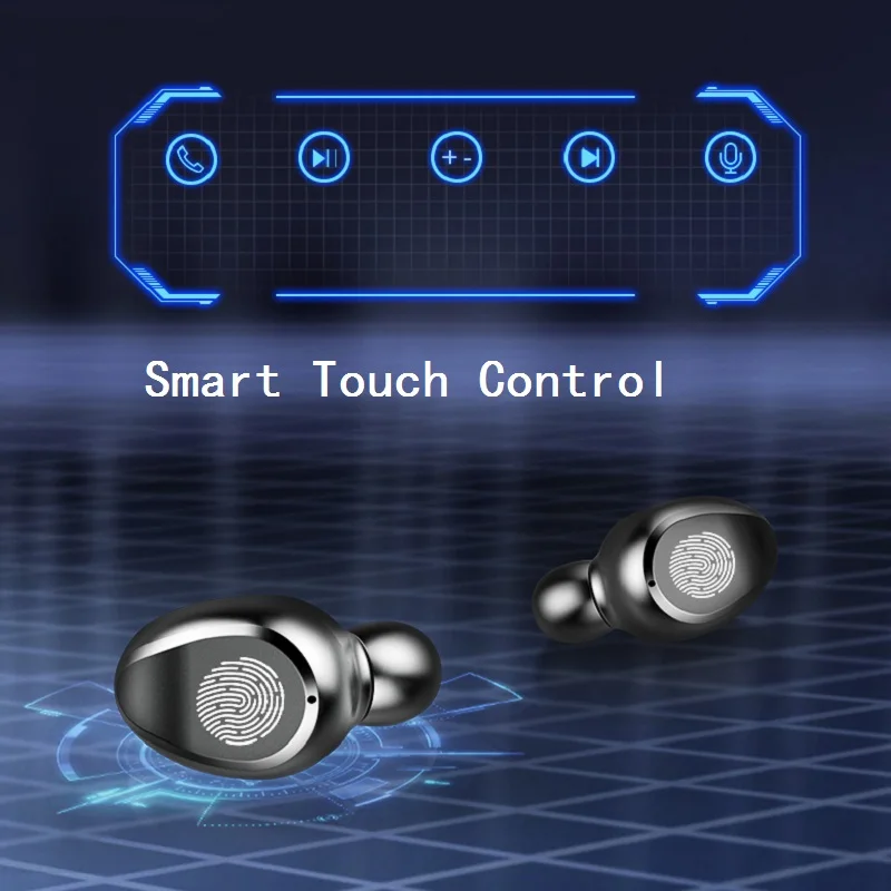IPop F9TWS Bluetooth 5 0 наушники беспроводные 8D стерео спортивные водонепроницаемые