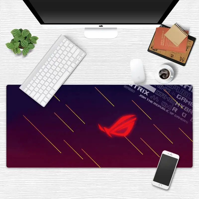 

asus rog male fashion Luxury Brand Comfort Mouse Mat Gaming Mousepad 1Game Office Work Mouse Mat pad X XL Cushion mouse pad
