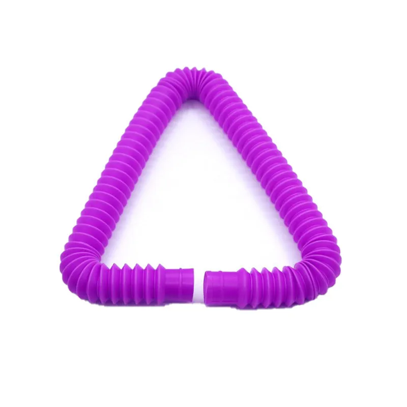 5 uds de Pop de pl&aacute;stico bobina de tubo de Children'S creativo m&aacute;gico juguete circular juguetes de desarrollo educativo de juguete-3